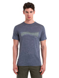 Men's 125 Cool-Lite™ Merino Blend Sphere III T-Shirt Terrain Lines Graphite Heather - 1