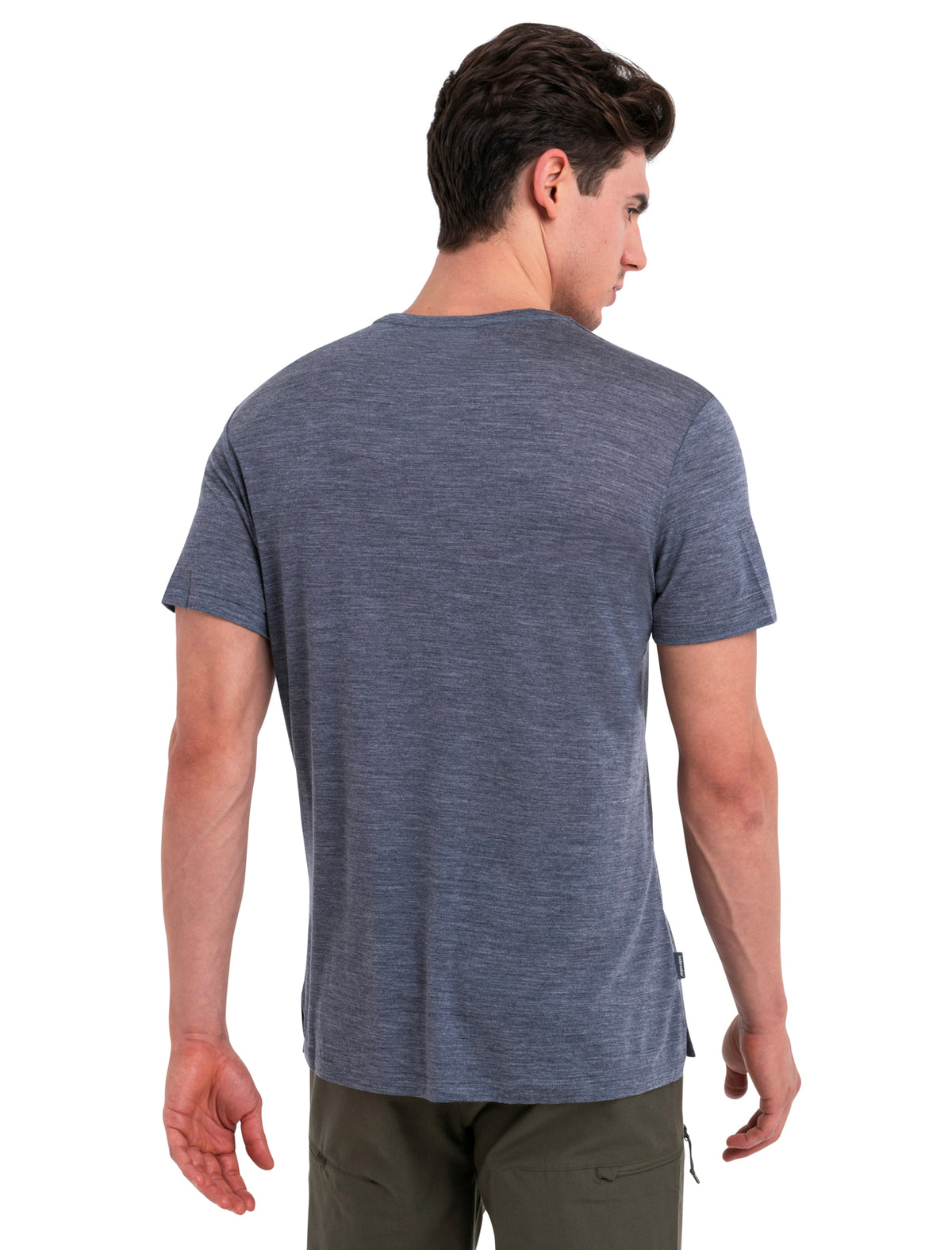 Men's 125 Cool-Lite™ Merino Blend Sphere III T-Shirt Terrain Lines Graphite Heather - 2
