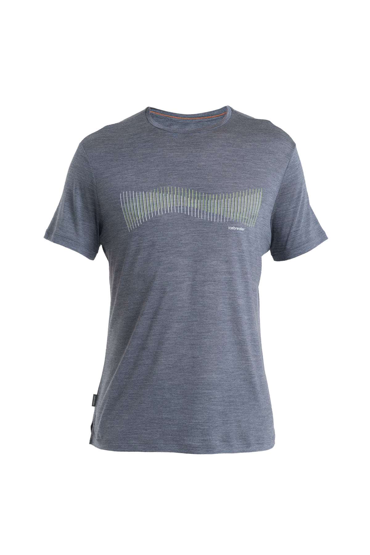 Men's 125 Cool-Lite™ Merino Blend Sphere III T-Shirt Terrain Lines Graphite Heather - 7