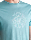 Men's 125 Cool-Lite™ Merino Blend Sphere III T-Shirt Vision Grid  - 6