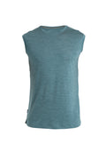 Men's Merino Blend 125 Cool-Lite™ Sphere Tank Fathom Green Heather - 9