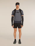 Men's Merino Blend 125 ZoneKnit™ Energy Wind Short Sleeve T-Shirt Graphite/Graphite Heather - 4