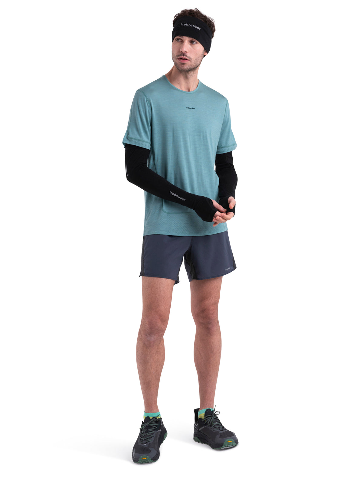 Men's Merino Blend 125 ZoneKnit™ Energy Wind Short Sleeve T-Shirt  - 6