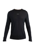 Men's Merino Blend 125 ZoneKnit™ Energy Wind Long Sleeve T-Shirt Black - 7
