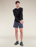 Men's Merino Blend 125 ZoneKnit™ Energy Wind Long Sleeve T-Shirt Black - 5
