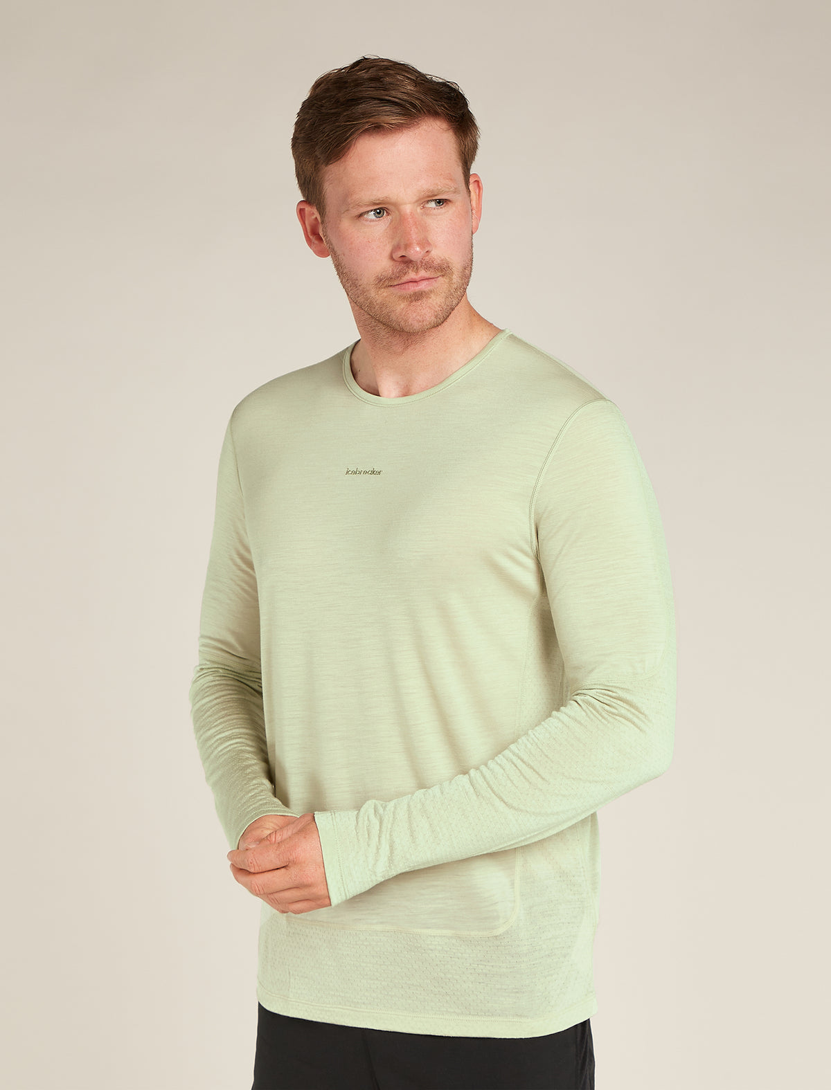 Men's Merino Blend 125 ZoneKnit™ Energy Wind Long Sleeve T-Shirt  - 1