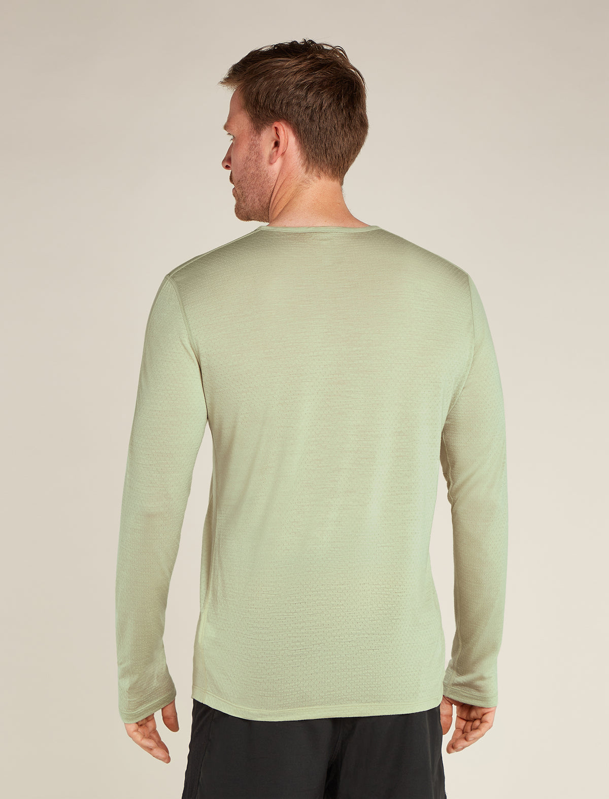 Men's Merino Blend 125 ZoneKnit™ Energy Wind Long Sleeve T-Shirt  - 2