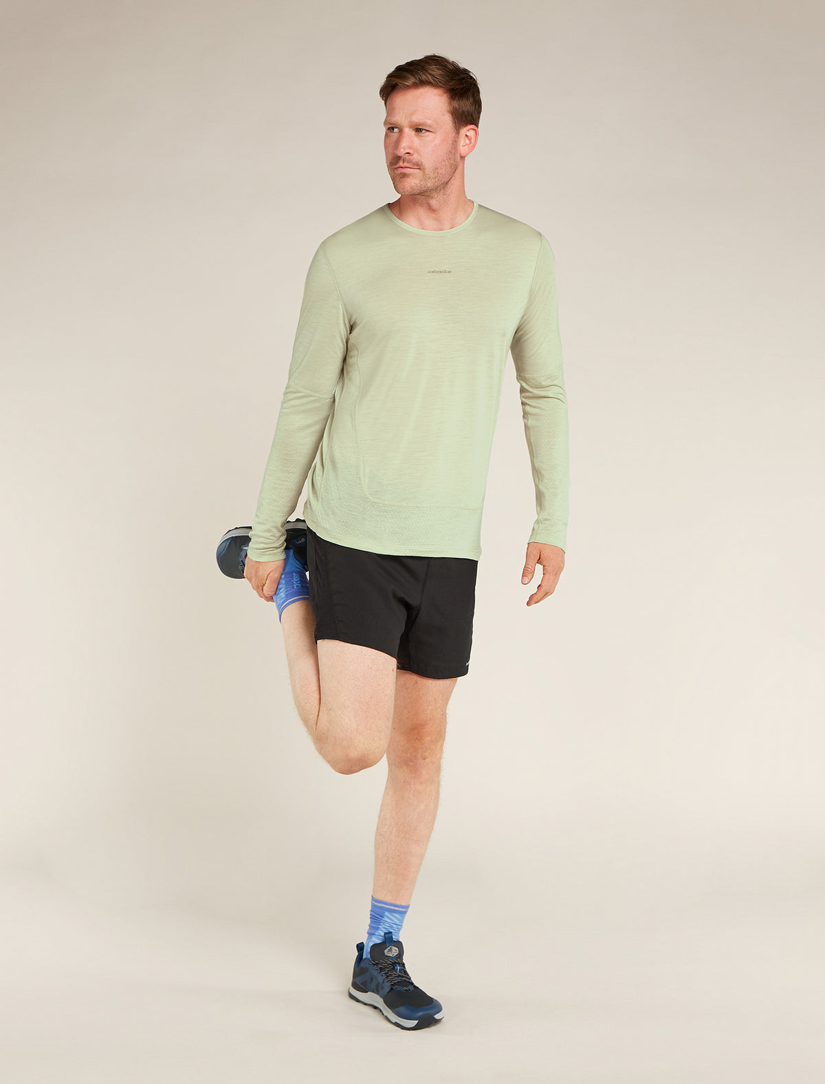 Men's Merino Blend 125 ZoneKnit™ Energy Wind Long Sleeve T-Shirt  - 3