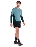 Men's Merino Blend 125 ZoneKnit™ Energy Wind Long Sleeve T-Shirt  - 3