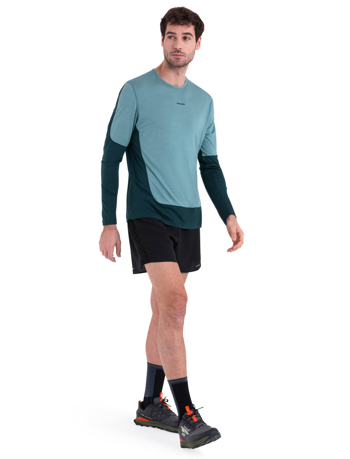 Men's Merino Blend 125 ZoneKnit™ Energy Wind Long Sleeve T-Shirt  - 3
