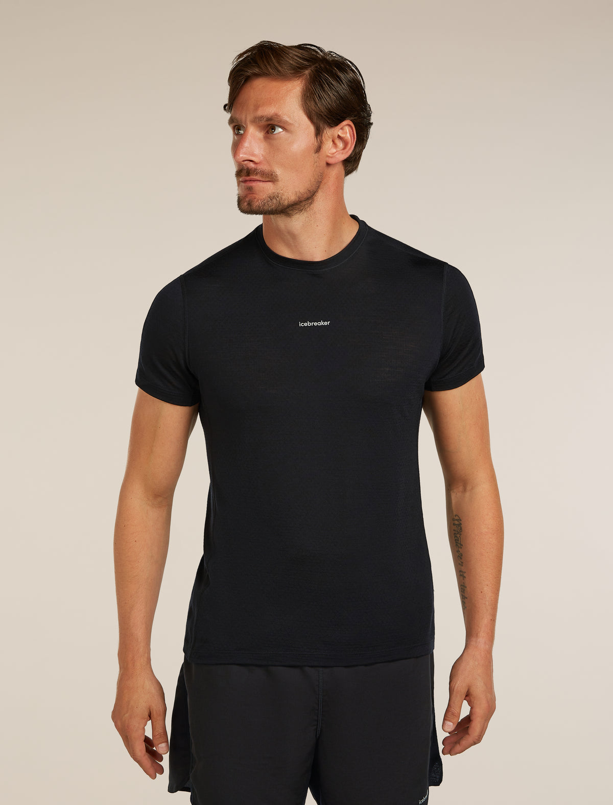 Men's Merino Blend 125 Cool-Lite™ Speed Short Sleeve T-Shirt Black - 1