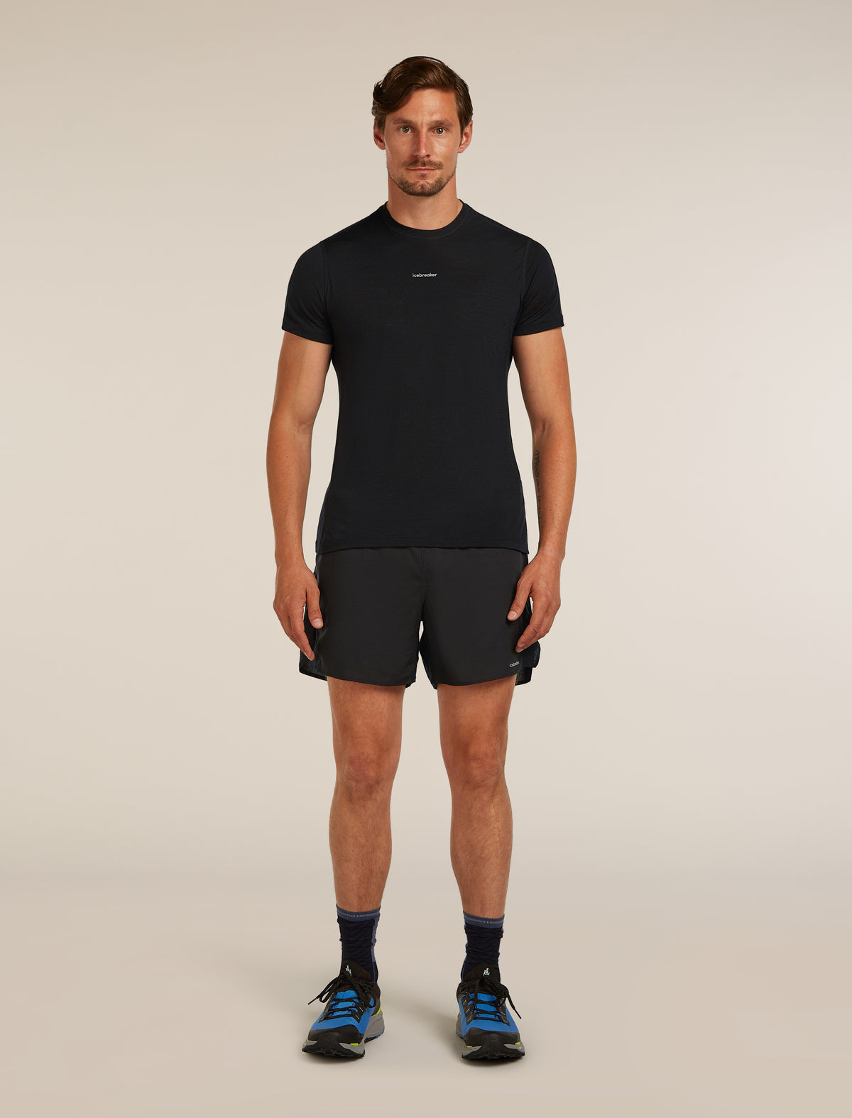Men's Merino Blend 125 Cool-Lite™ Speed Short Sleeve T-Shirt Black - 3