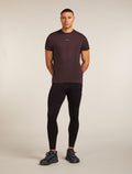 Men's Merino Blend 125 Cool-Lite™ Speed Short Sleeve T-Shirt Java - 3