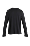 Men's Merino 150 Tech Lite Long Sleeve Relaxed Pocket T-Shirt Black - 8