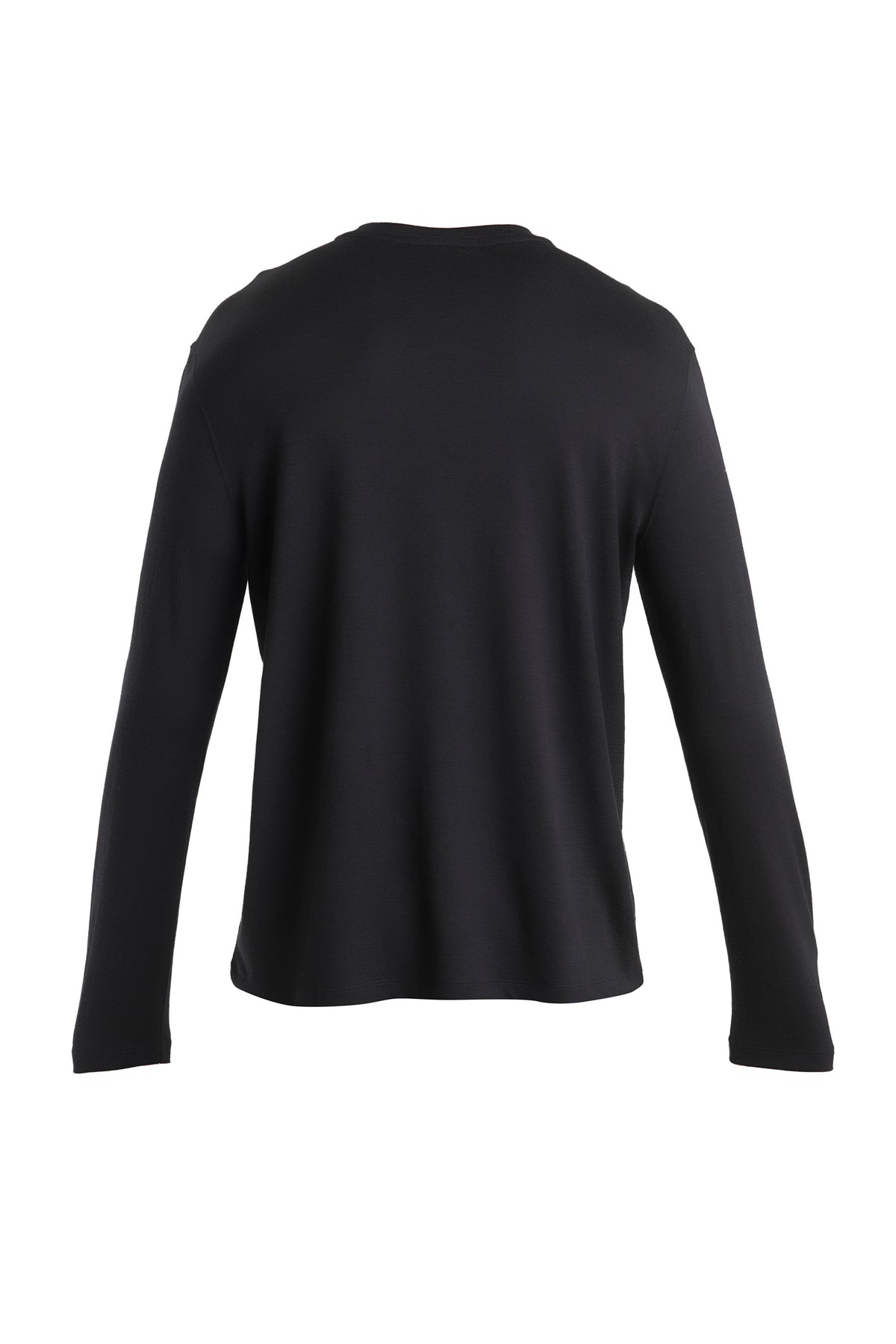 Men's Merino 150 Tech Lite Long Sleeve Relaxed Pocket T-Shirt Black - 8