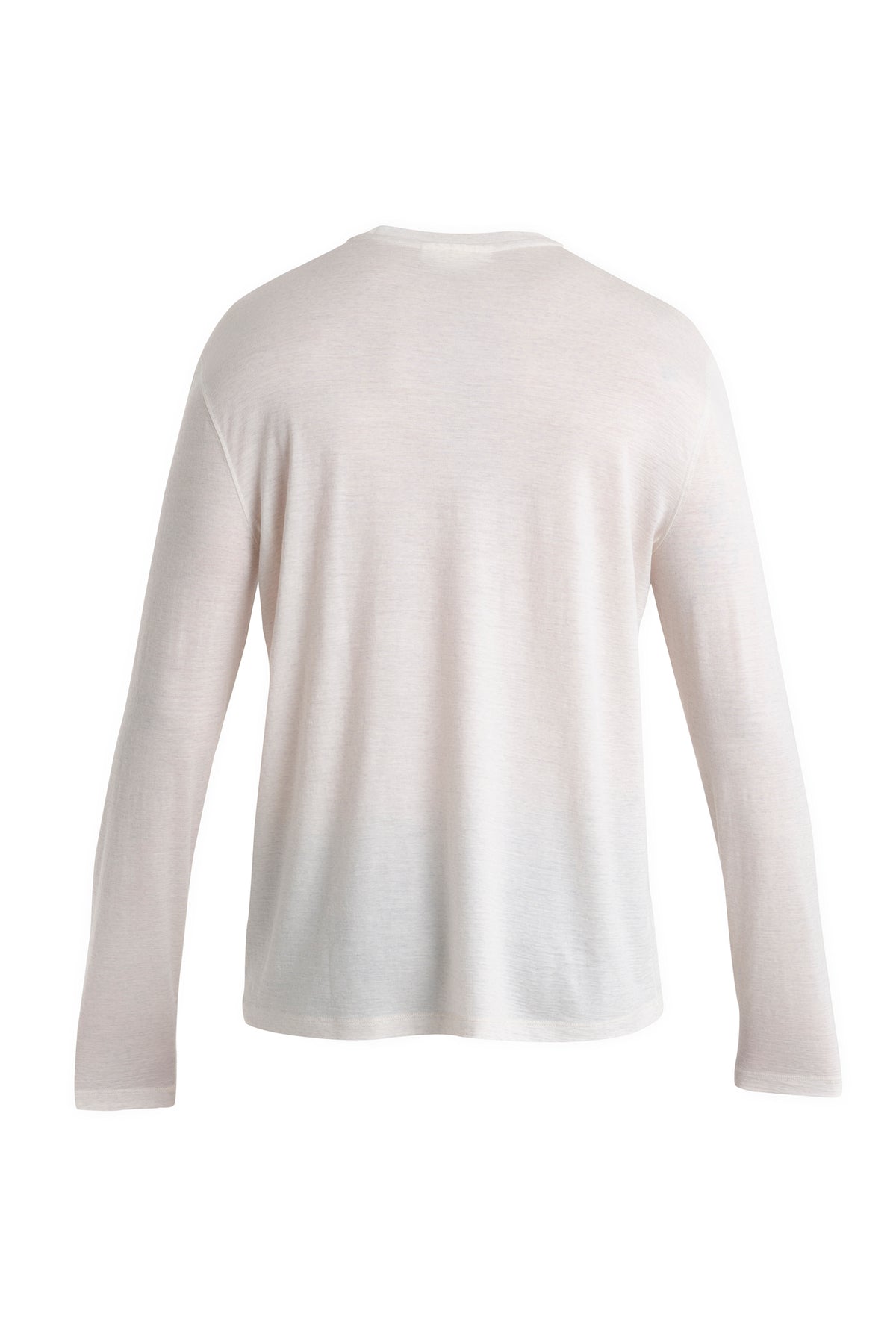 Men's Merino 150 Tech Lite Long Sleeve Relaxed Pocket T-Shirt Ecru Heather - 7