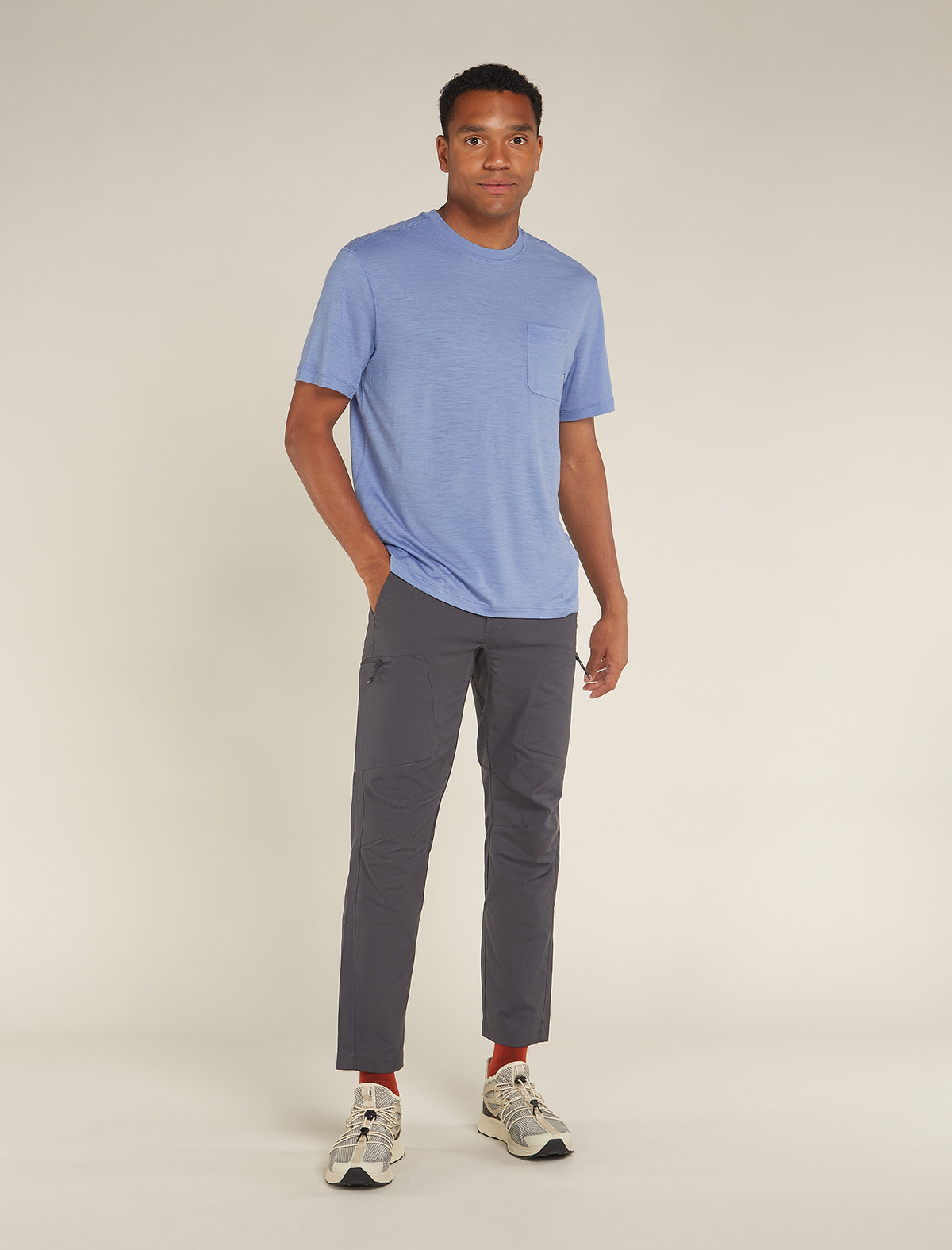 Men's Merino 150 Tech Lite Short Sleeve Relaxed Pocket T-Shirt  - 4