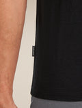 Men's Merino 150 Tech Lite Short Sleeve Polo Black - 5
