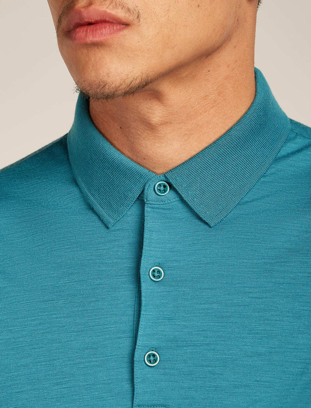 Men's Merino 150 Tech Lite Short Sleeve Polo Topaz - 5