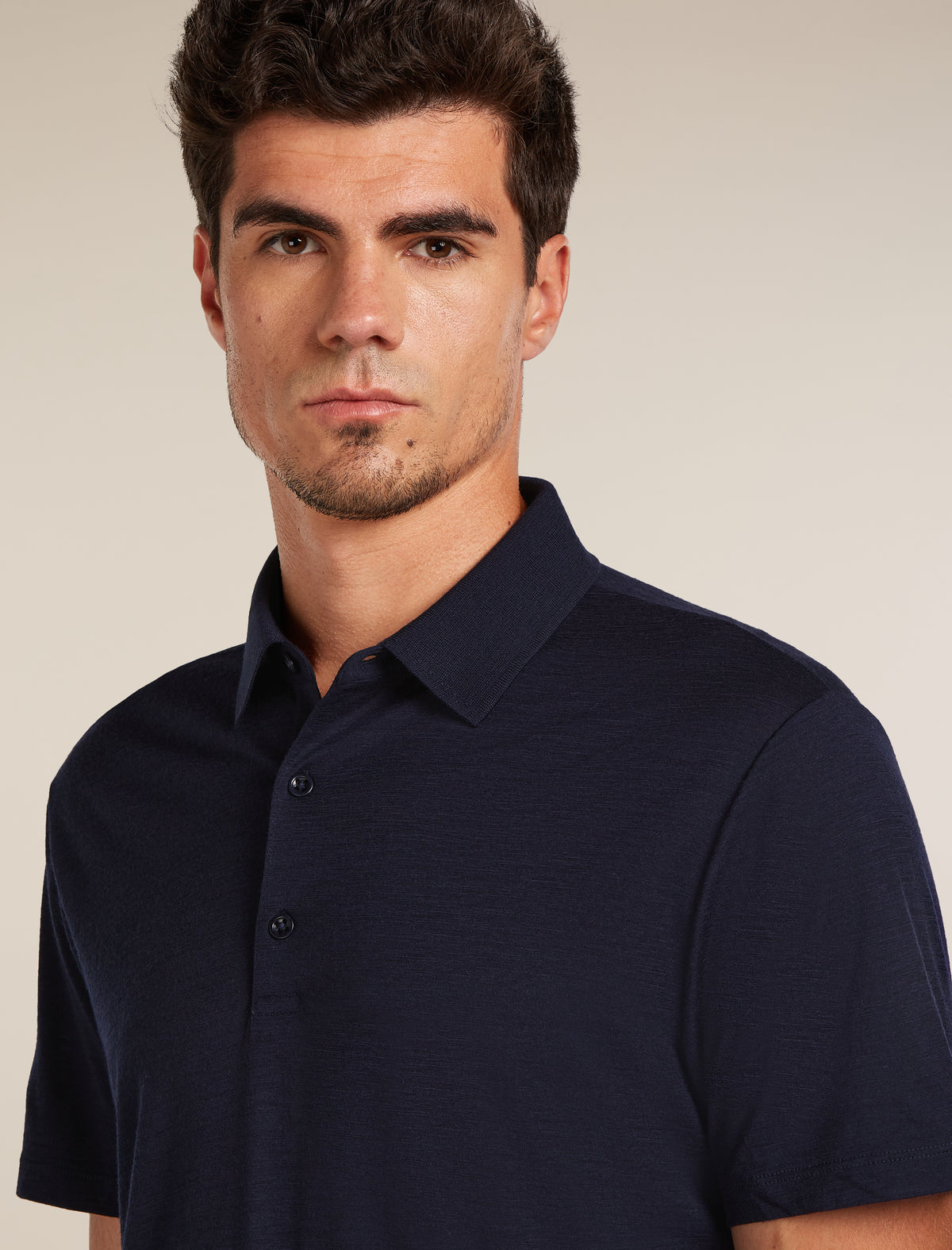 Men's Merino 150 Tech Lite Short Sleeve Polo Midnight Navy - 6