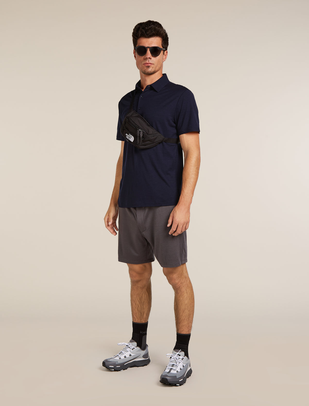 Men's Merino 150 Tech Lite Short Sleeve Polo Midnight Navy - 4