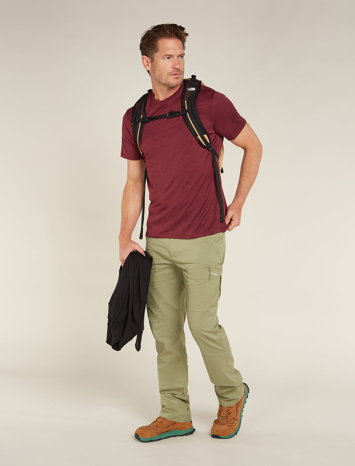 Men's Merino 150 Tech Lite Short Sleeve T-Shirt Port - 4