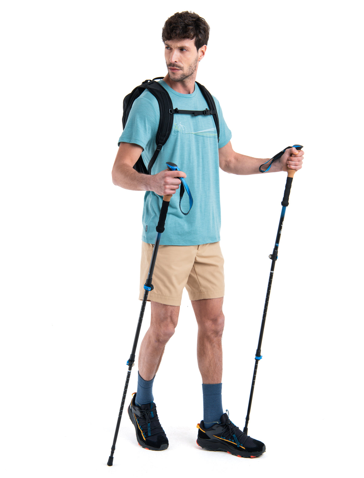 Men's Merino 150 Tech Lite III T-Shirt Cadence Paths  - 4