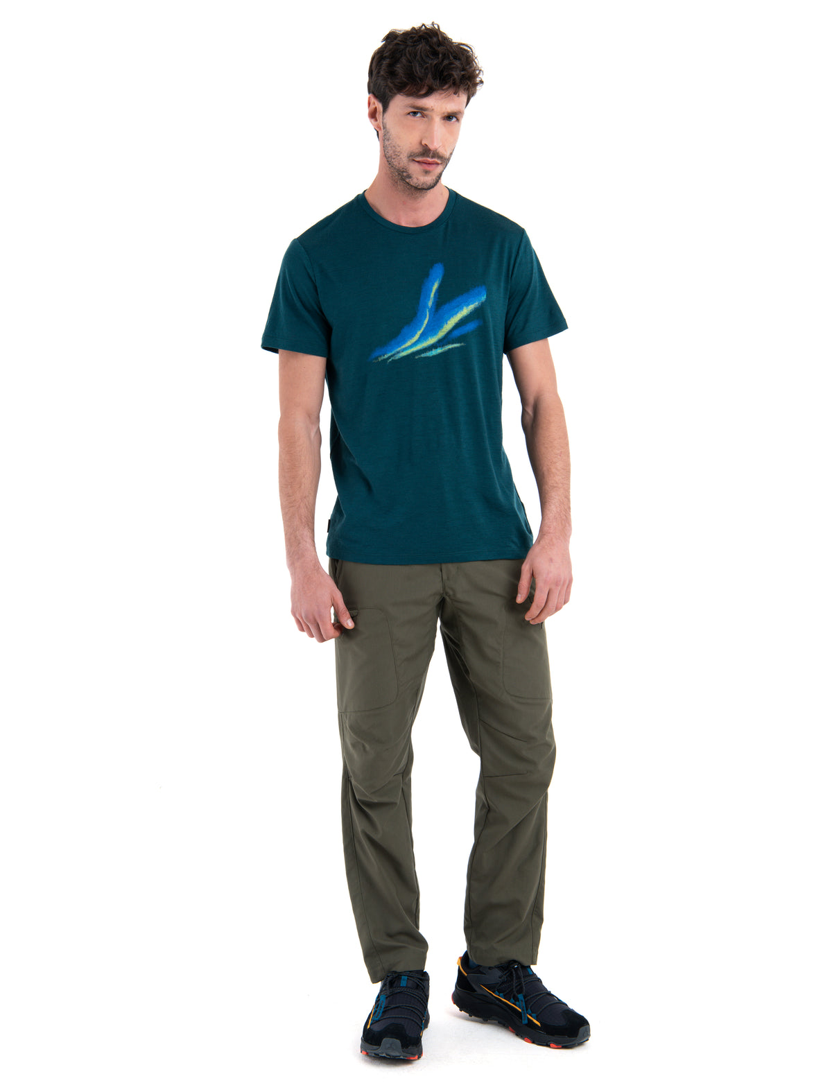 Men's Merino 150 Tech Lite III T-Shirt Aurora Glow  - 3