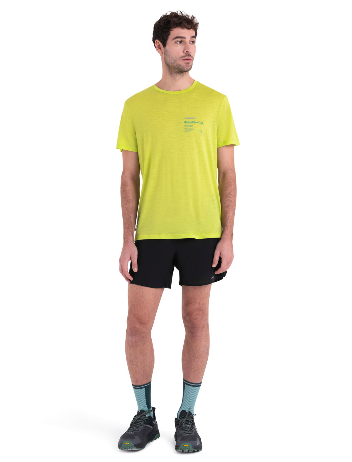 Men's Merino 150 Tech Lite III T-Shirt Natural Run Club 2.0  - 3