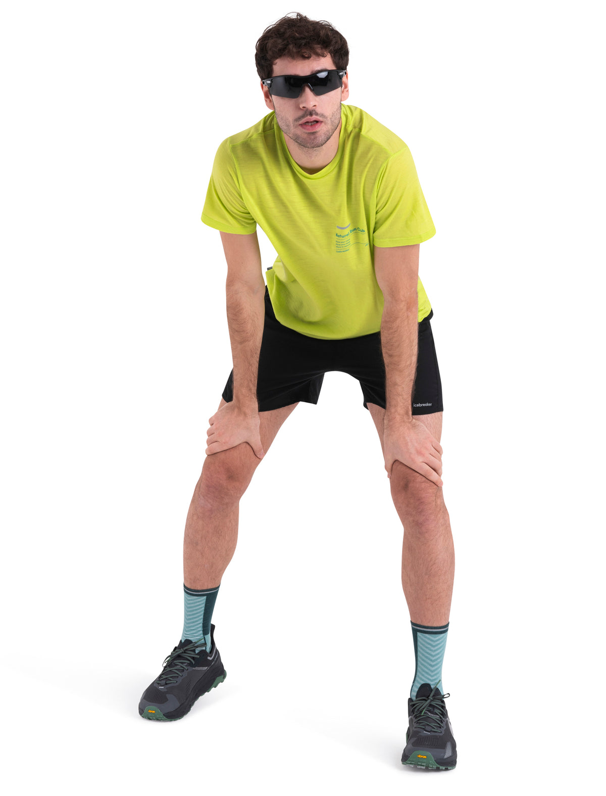 Men's Merino 150 Tech Lite III T-Shirt Natural Run Club 2.0  - 4