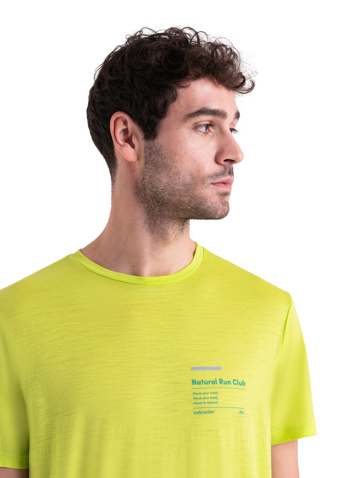 Men's Merino 150 Tech Lite III T-Shirt Natural Run Club 2.0  - 6