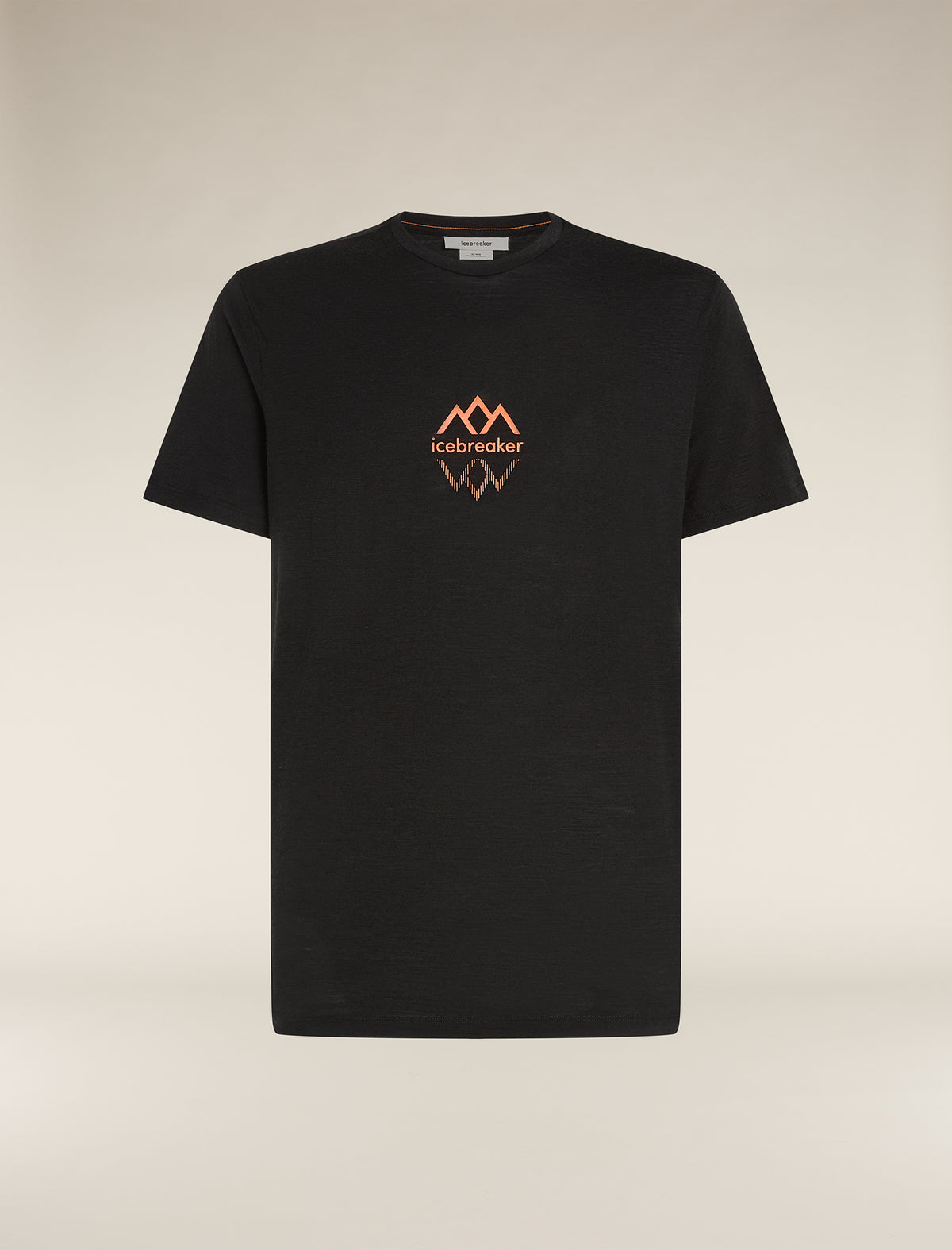 Men's Merino 150 Tech Lite Short Sleeve T-Shirt Icebreaker Logo Reflections  - 6
