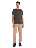 Men's Merino 150 Tech Lite Short Sleeve T-Shirt Icebreaker Logo Reflections  - 2