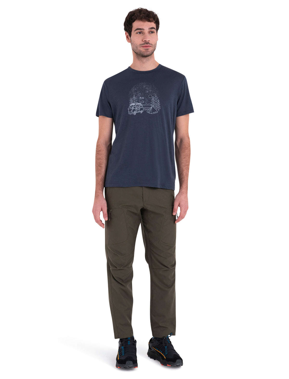 Men's Merino 150 Tech Lite Short Sleeve T-Shirt Van Camp  - 3