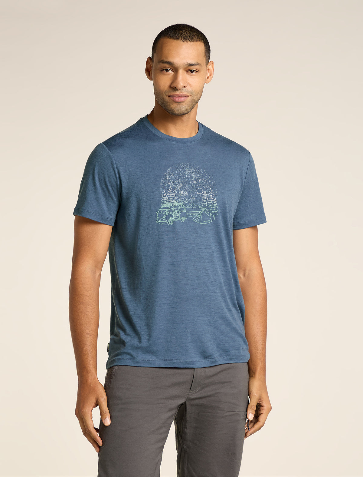 Men's Merino 150 Tech Lite Short Sleeve T-Shirt Van Camp  - 1