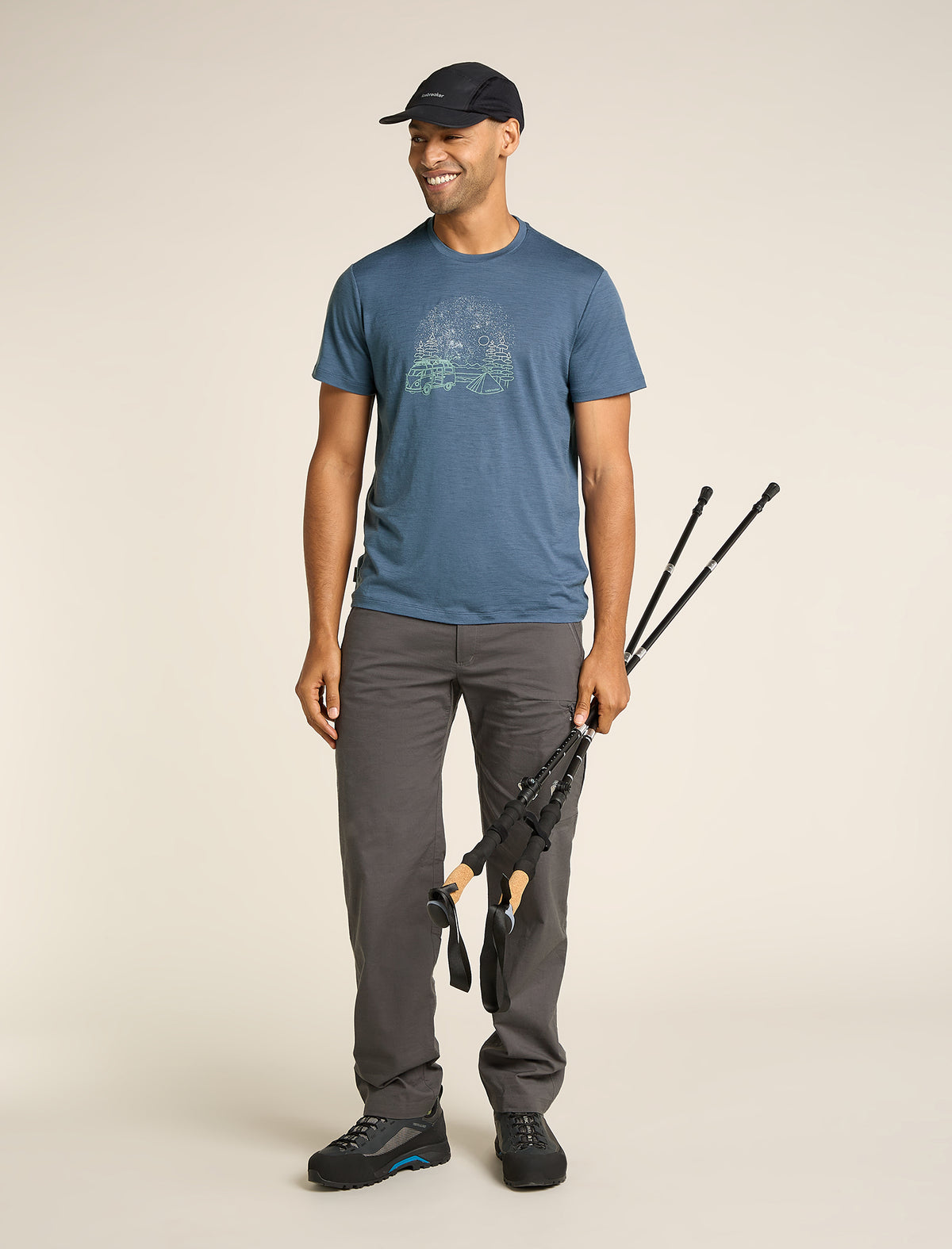 Men's Merino 150 Tech Lite Short Sleeve T-Shirt Van Camp  - 4