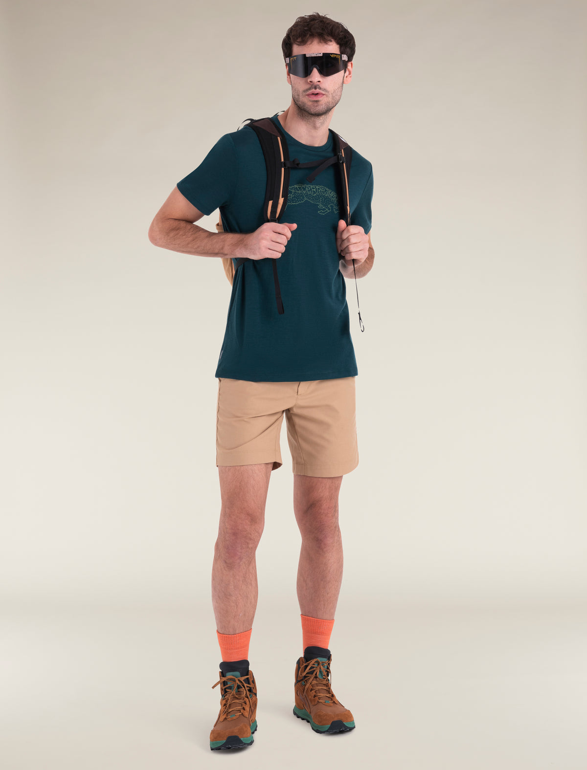 Men's Merino 150 Tech Lite III T-Shirt IB Ewe Bound Fathom Green - 4