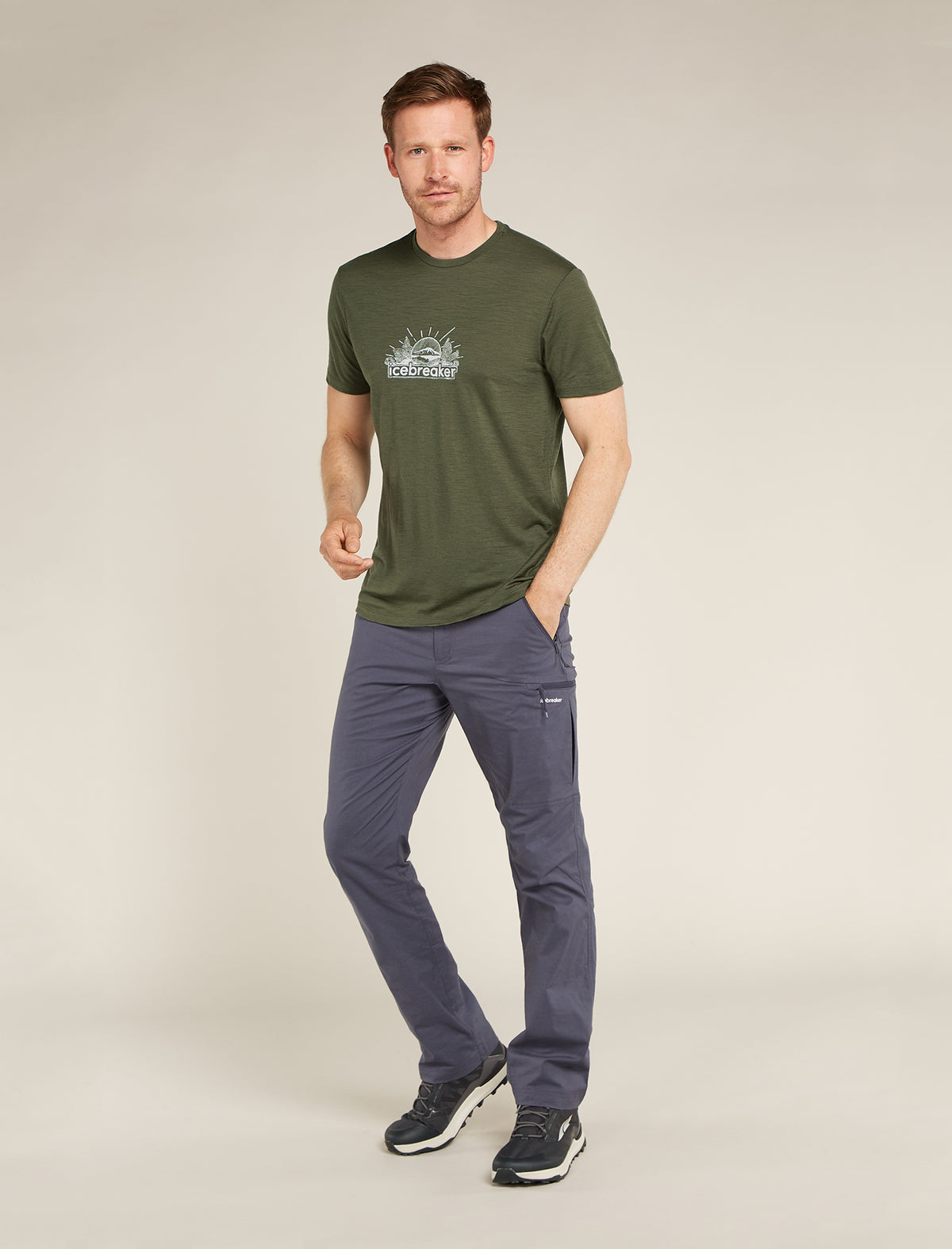 Men's Merino 150 Tech Lite Short Sleeve T-Shirt IB Grown Naturally  - 3