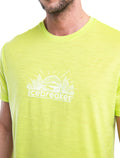 Men's Merino 150 Tech Lite Short Sleeve T-Shirt IB Grown Naturally  - 5