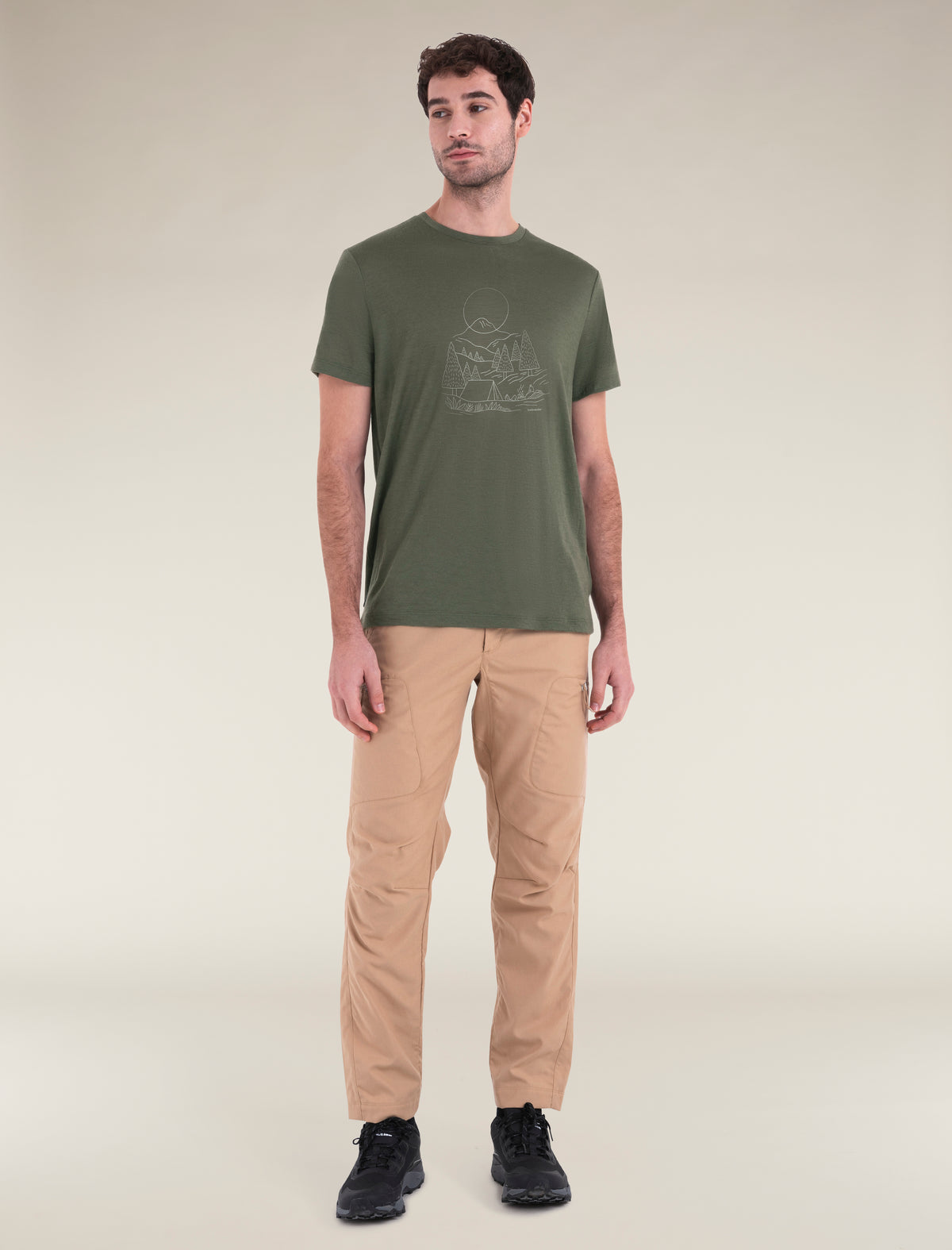 Men's Merino 150 Tech Lite III T-Shirt Sunset Camp  - 2