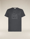 Men's Merino 150 Tech Lite III T-Shirt Sunset Camp Obsidian - 6