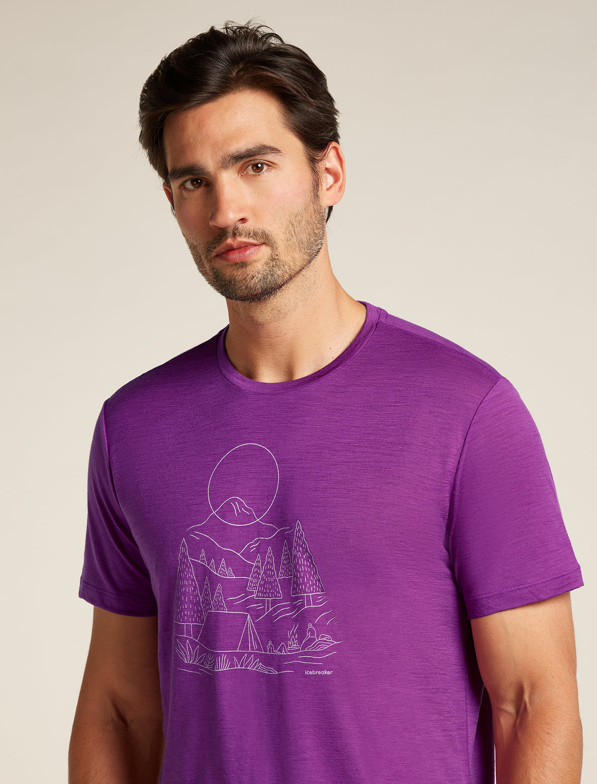 Men's Merino 150 Tech Lite III T-Shirt Sunset Camp  - 5