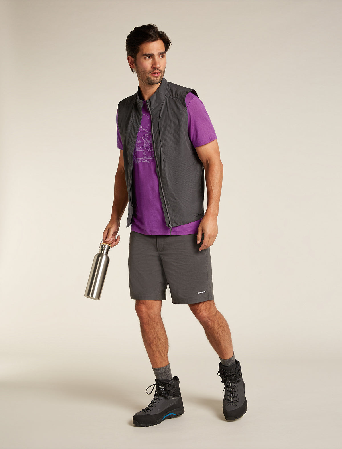Men's Merino 150 Tech Lite III T-Shirt Sunset Camp  - 4
