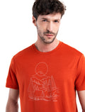 Men's Merino 150 Tech Lite III T-Shirt Sunset Camp Molten - 6