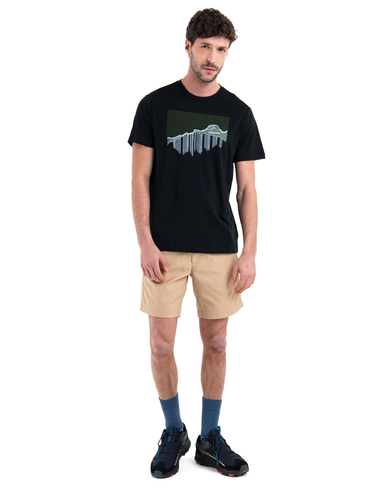 Men's Merino 150 Tech Lite III T-Shirt Pinnacle Grid  - 3