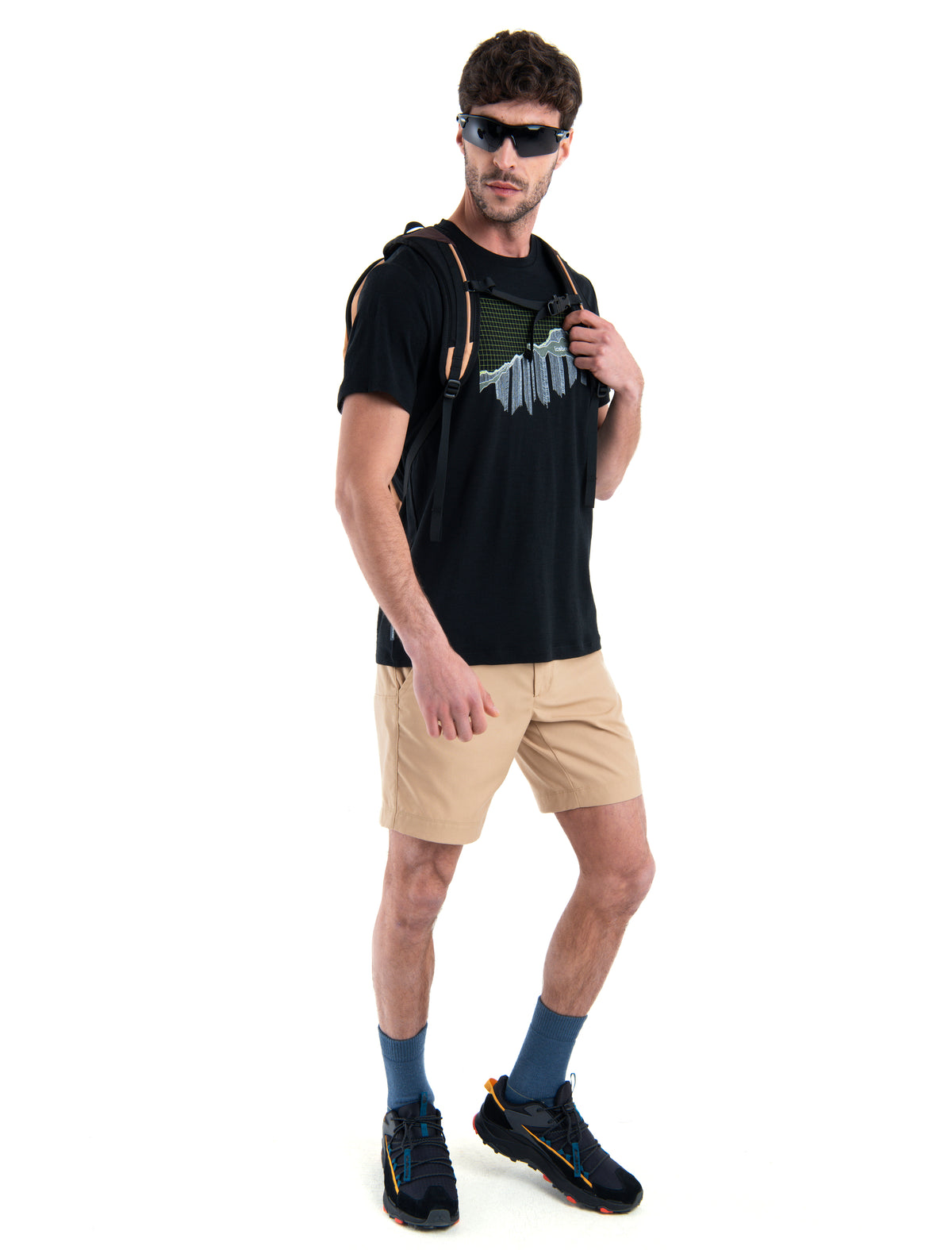 Men's Merino 150 Tech Lite III T-Shirt Pinnacle Grid  - 4