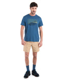 Men's Merino 150 Tech Lite III T-Shirt Pinnacle Grid  - 3