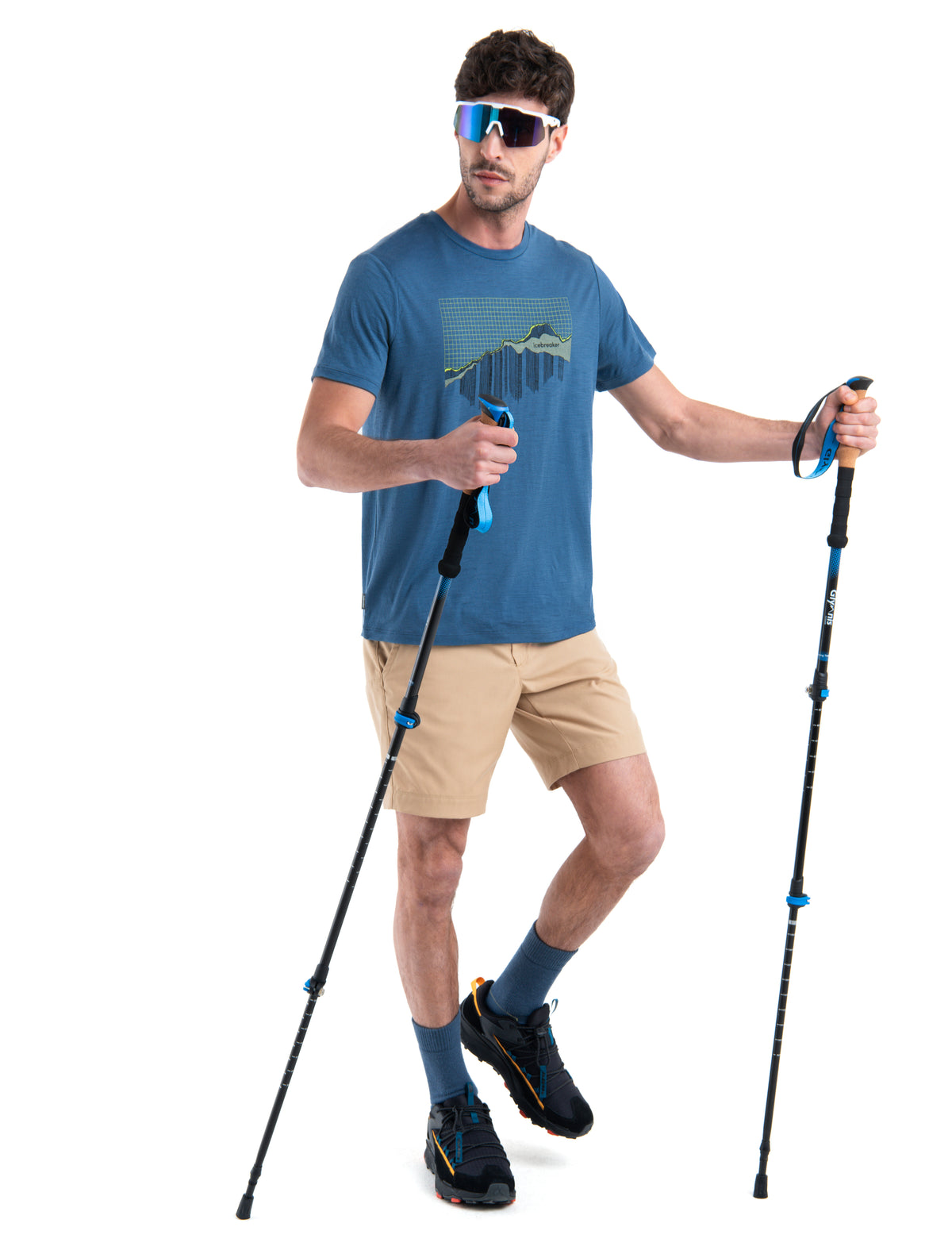 Men's Merino 150 Tech Lite III T-Shirt Pinnacle Grid  - 5