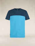 Men's Merino Blend 125 Cool-Lite™ Sphere Short Sleeve T-Shirt Colour Block Arctic/abyss - 6