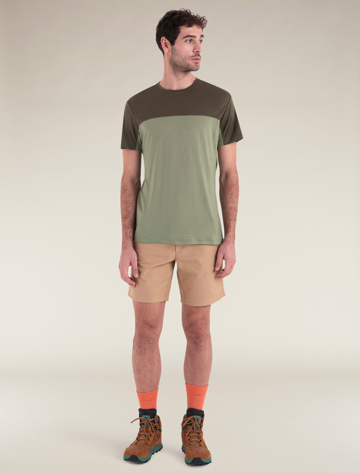 Men's Merino Blend 125 Cool-Lite™ Sphere Short Sleeve T-Shirt Colour Block  - 3